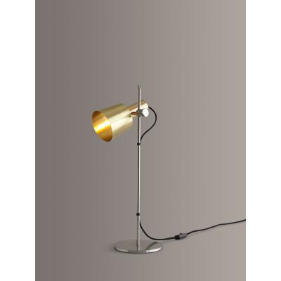 John Lewis Original BTC Chester Desk Lamp, Brass