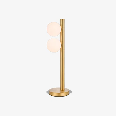 John Lewis John Lewis Modern Chandelier Table Lamp, Warm Matte Brass