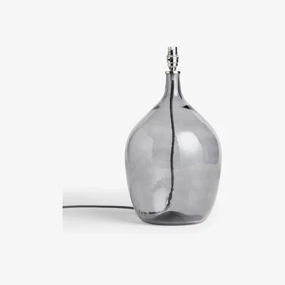 John Lewis John Lewis & Partners Robyn Bottle Glass Lamp Base, H36cm