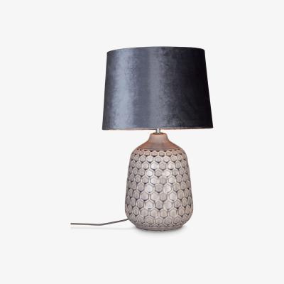 John Lewis John Lewis & Partners Natalie Ceramic Table Lamp, Grey