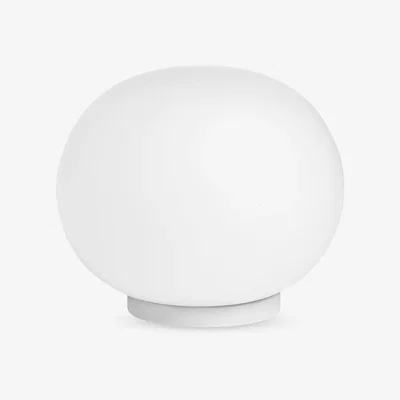 John Lewis Flos Glo-Ball Mini Table Lamp, White