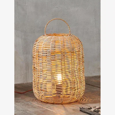 John Lewis Nkuku Noko Wicker Lamp