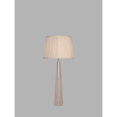 John Lewis Laura Ashley Blake Tall Crystal Glass Table Lamp, Clear