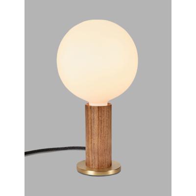 John Lewis Tala Knuckle Table Lamp with Sphere IV 8W ES LED Dim to Warm Globe Bulb