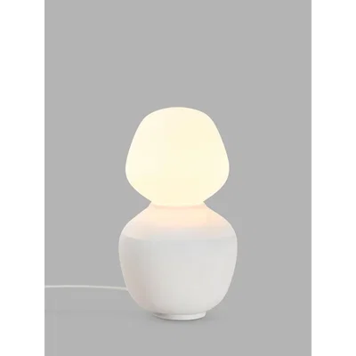 John Lewis Tala Reflection Table Lamp with 6W Enno LED Bulb, White