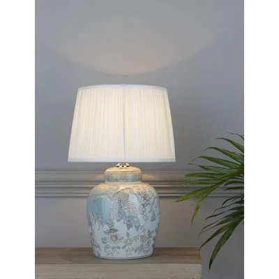 John Lewis Laura Ashley Elizabeth Ceramic Table Lamp, Multi