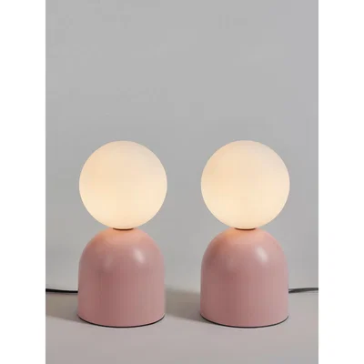 John Lewis ANYDAY John Lewis & Partners Lupo Touch Table Lamps, Set of 2