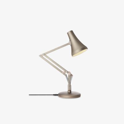 John Lewis Anglepoise 90 Mini Mini LED Desk Lamp, Blush Silver