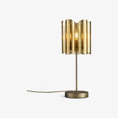 John Lewis John Lewis Viscount Table Lamp, Matt Antique Brass