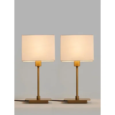 John Lewis ANYDAY John Lewis & Partners Ruby Table Lamps, Set of 2