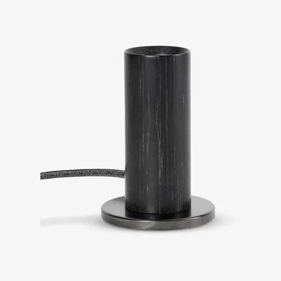 John Lewis Tala Knuckle Bulbholder Table Lamp, Black Oak