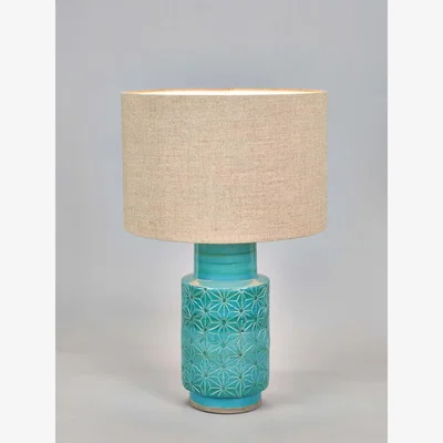 John Lewis Pacific Lifestyle Sidra Table Lamp. Aquamarine
