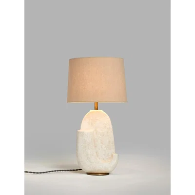 John Lewis John Lewis & Partners Elephant Ceramic Table Lamp, Natural