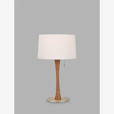 John Lewis John Lewis Contour Table Lamp, Brown/Gold