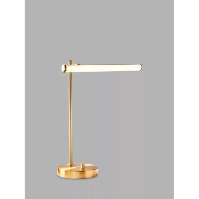 John Lewis west elm Light Rods LED Table Lamp, Antique Brass