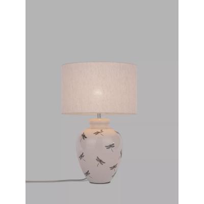 John Lewis John Lewis & Partners Dragonfly Ceramic Table Lamp, Natural