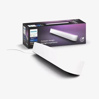 John Lewis Philips Hue White and Colour Ambiance Play Wireless Lighting Adjustable Colour Changing Light Bar, Single