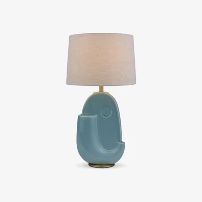 John Lewis John Lewis Elephant Ceramic Table Lamp, Blue