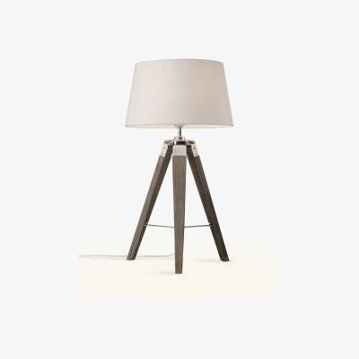 John Lewis John Lewis & Partners Jacques Tripod Table Lamp, Grey