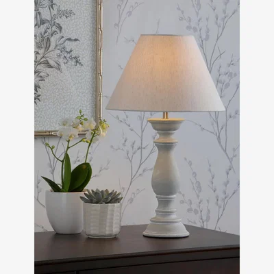 John Lewis Laura Ashley Chedworth Table Lamp, Concrete Look
