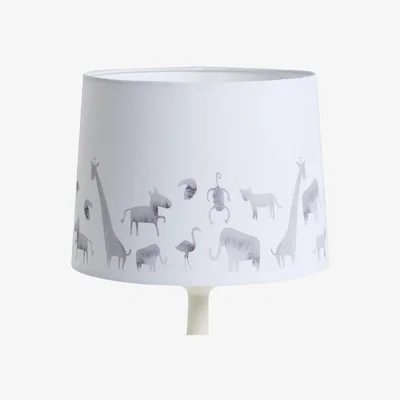 John Lewis little home at John Lewis Safari & Friends Lampshade, Grey