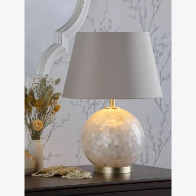 John Lewis Laura Ashley Mathern Table Lamp, Mother of Peal
