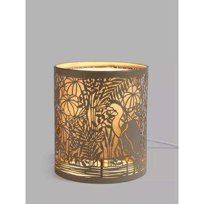 John Lewis John Lewis & Partners Reeds Touch Table Lamp, Matt Grey