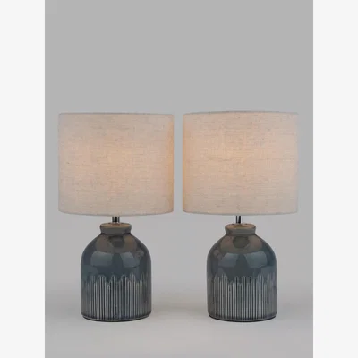 John Lewis John Lewis Carlow Table Lamp, Pack of 2