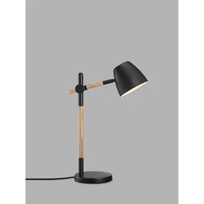 John Lewis Nordlux Theo Desk Lamp, Black