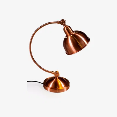 Knees Copper Vintage Traditional Desk Lamp