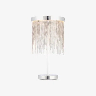 Knees Zeppelin Table Lamp - Silver