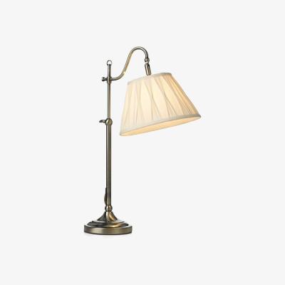 Knees dar lighting SUF4075-X Suffolk Table Lamp Rise and Fall Antique Brass with SUF1033 Shade