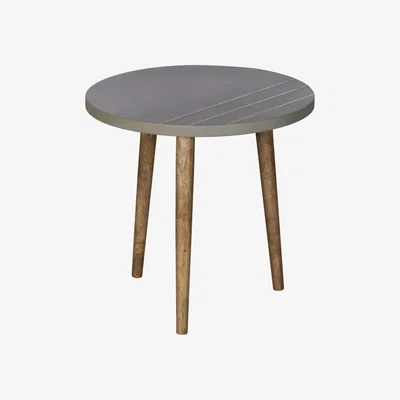 Knees Ezra Mango Wood Lamp Table