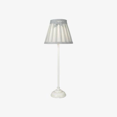 Knees dar lighting GRA422 Grace Table Lamp Antique White with Shade