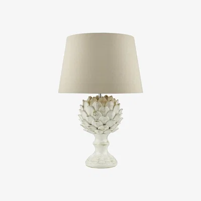 Knees dar lighting ORR4233 Orris Table Lamp Base Antique Cream