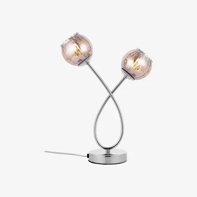 Knees Clorinda Table Lamp - Chrome