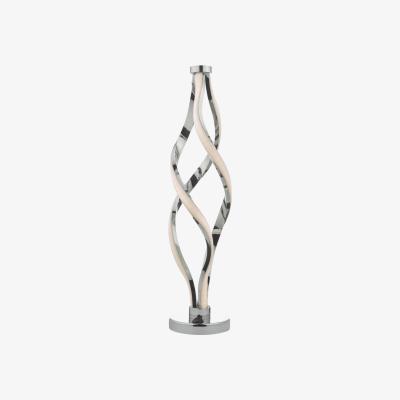 Knees dar lighting JIV4268 Jive Ribbons LED Table Lamp Aluminium and Opal