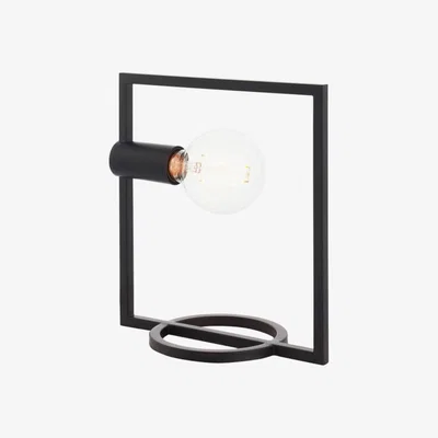 Knees Saumur Rectangular Table Lamp - Black