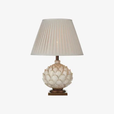 Knees dar lighting LAY4233-X Layer Table Lamp Cream Large with Shade