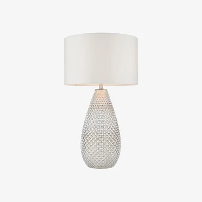 Knees Luxor Table Lamp - Silver
