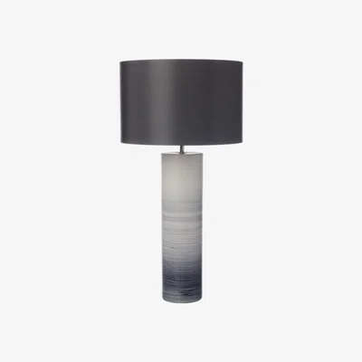 Knees dar lighting NAZ4221 Nazare Table Lamp Black and White Ceramic Base Only