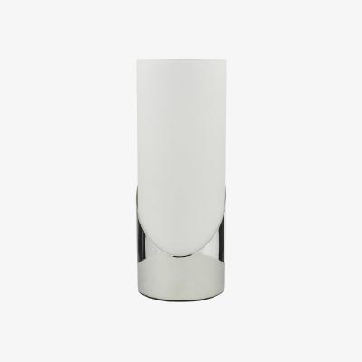 Knees dar lighting FAR4250 Faris Touch Table Lamp Polished Chrome Opal Glass