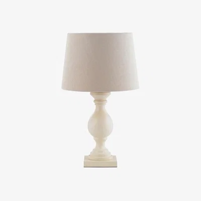 Knees Macon Table Lamp - Ivory