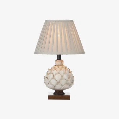 Knees dar lighting LAY4133-X Layer Small Table Lamp Cream with Shade