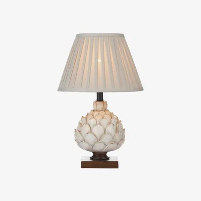 Knees dar lighting LAY4133-X Layer Small Table Lamp Cream with Shade