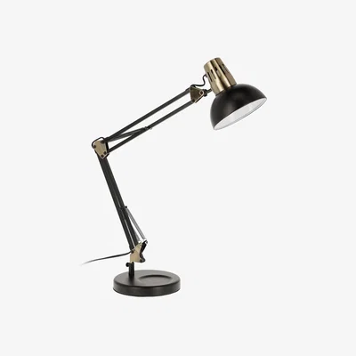 Kave Home Kristine steel table lamp UK adapter