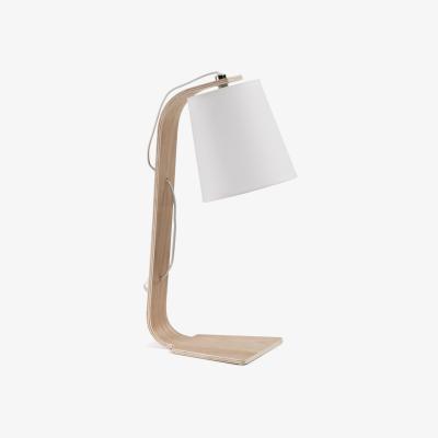 Kave Home Repcy table lamp made of oak veener