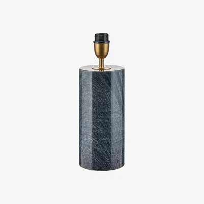 La Redoute Marble Cylyndrical Table Lamp Base