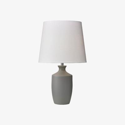 La Redoute Matt White Cermaic Base Table Lamp