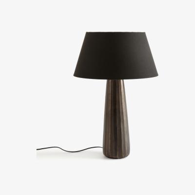 La Redoute Lotka Engraved Metal Table Lamp